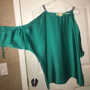 Silk shirt. Worn once to a job interview.